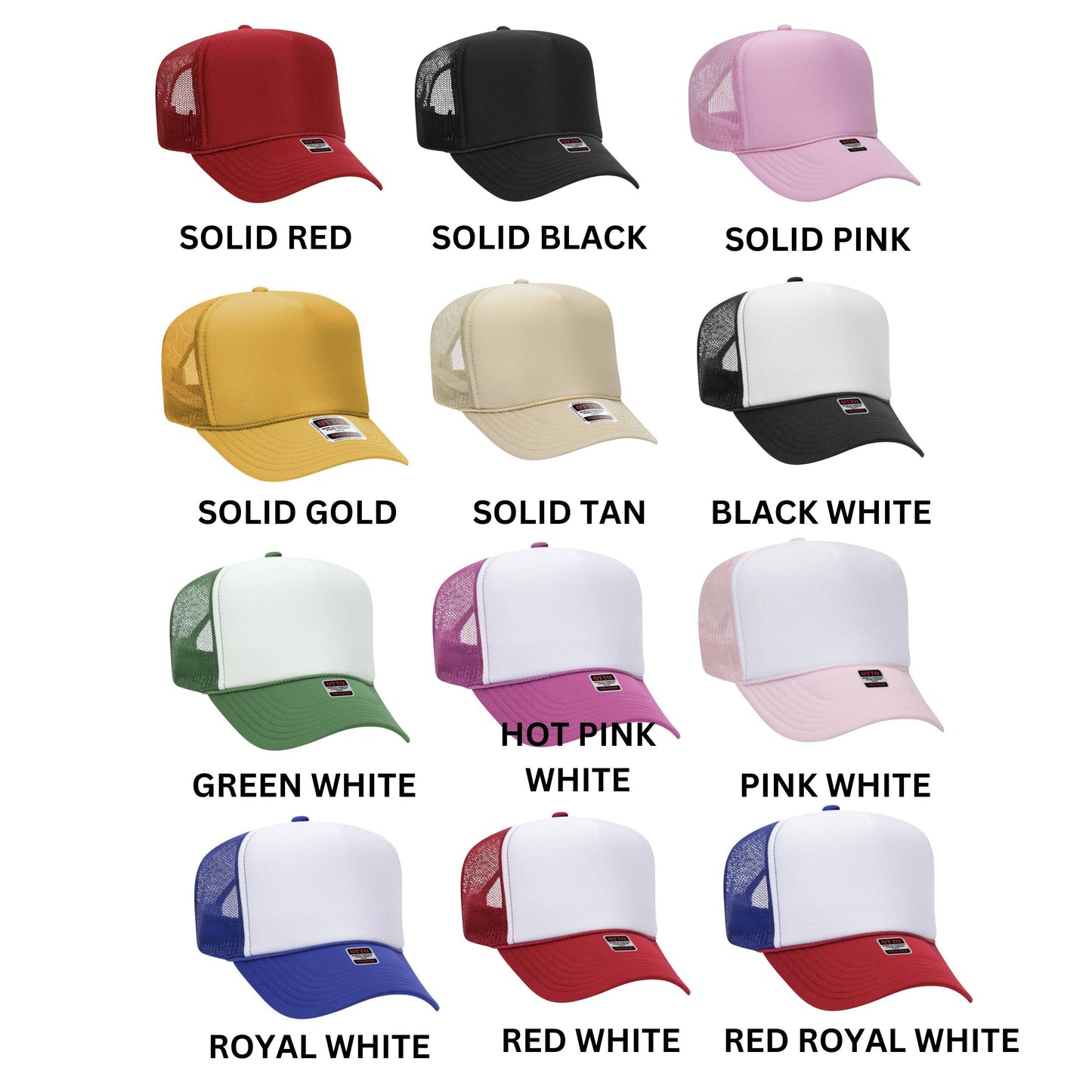 Bash - Charleston Trucker Hat, Gifts and Accessories for Charleston: Black/White