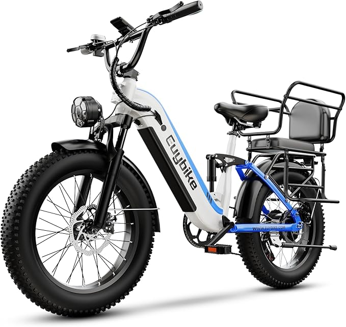 electric bicycle 30mph EUYBIKE Foldable Bike for Adults, 48V 20Ah Removable Lithium Battery up to 80Miles, 20" Fat Tire 1000W Peak Motor Dirt Ebike Adult Electric for Beach Mountain E Bike terrain fat tires and full suspension ensure comfort on city streets or rough trails. 8 Best 30 MPH Ebike