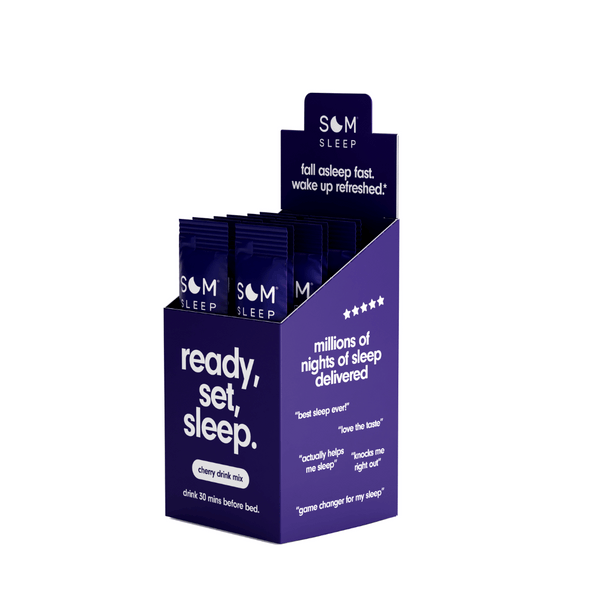 Sleep Aid Powder Drink Mix 15 pk - Cherry | Som Sleep