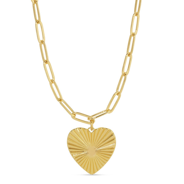Full Heart Necklace | Meghan Bo