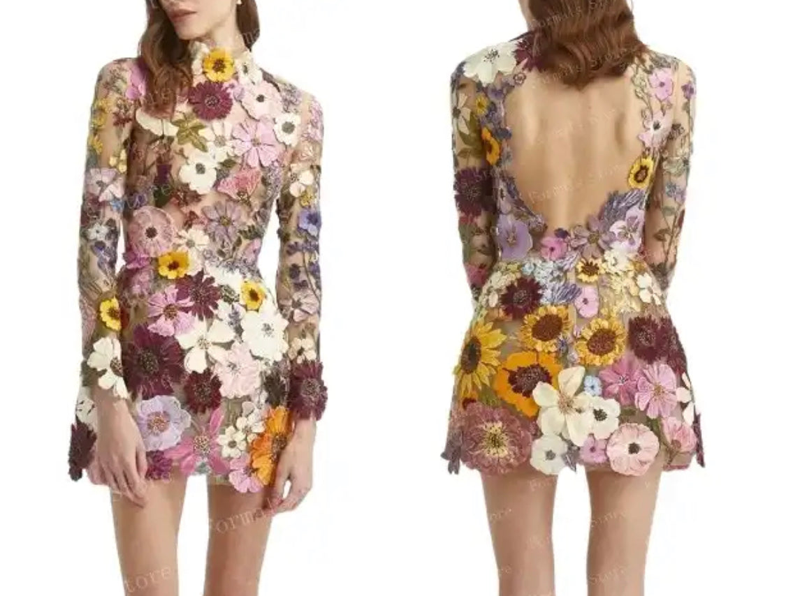 Taylor Swift Inspired Flower Dress