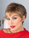 Raquel Welch Winner Wig, Ultra Petite Cap, R9F26 Mocha Foil