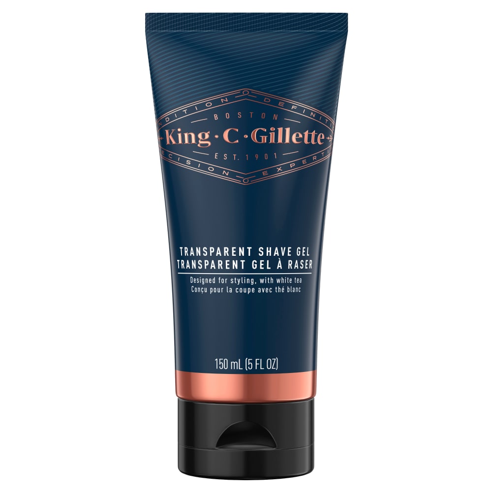 King C. Gillette Transparent Shave Gel 5 oz