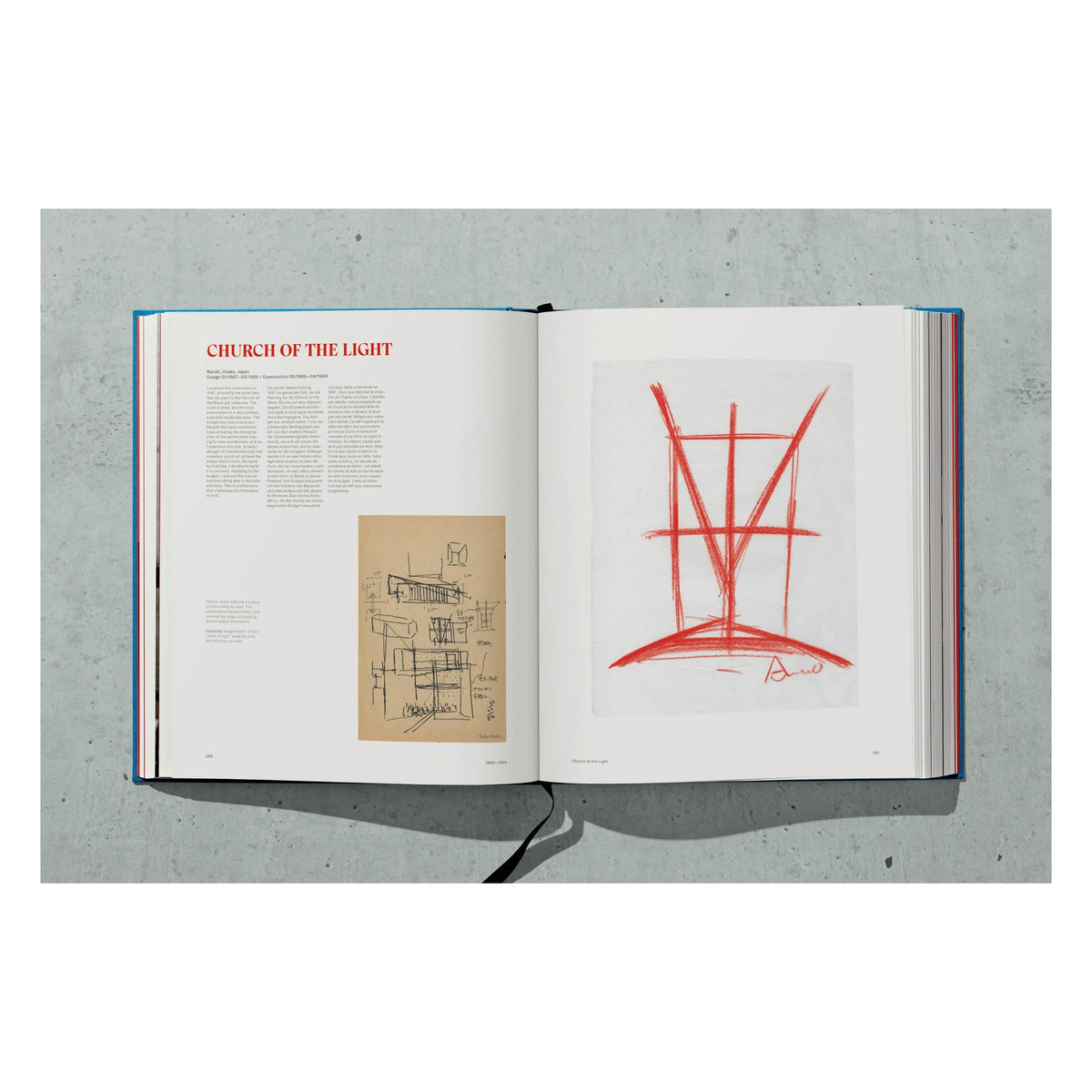 Tadao Ando. Sketches, Drawings, and Architecture (German, French, English)