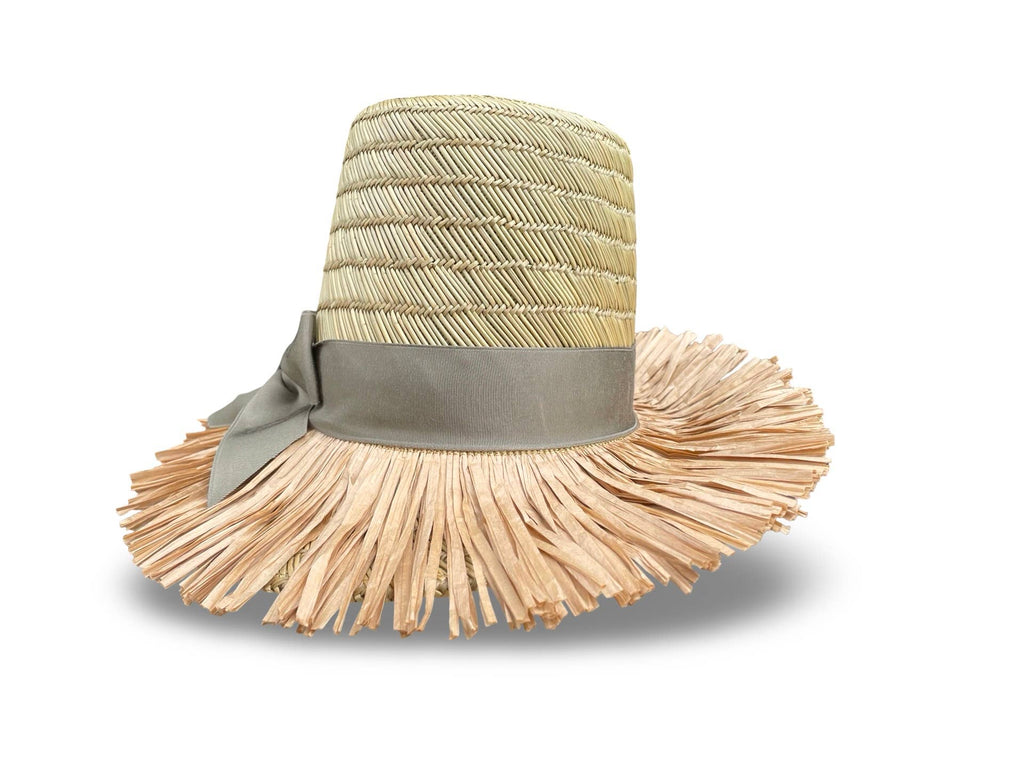 Cha Cha's House of Ill Repute - Bewitched - Fringed Beach Hat: Medium 22.5/23