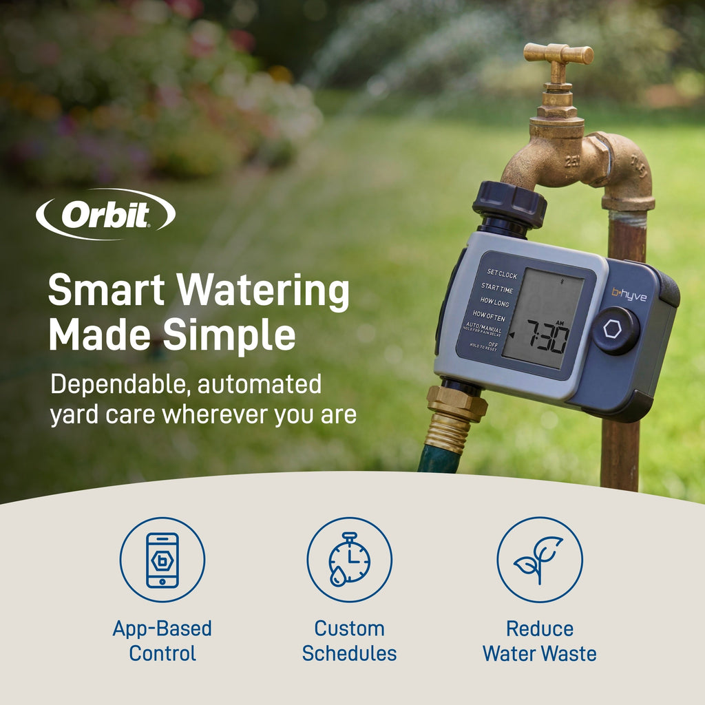B-hyve XD 1-Outlet Bluetooth Hose Faucet Sprinkler Timer | 24511