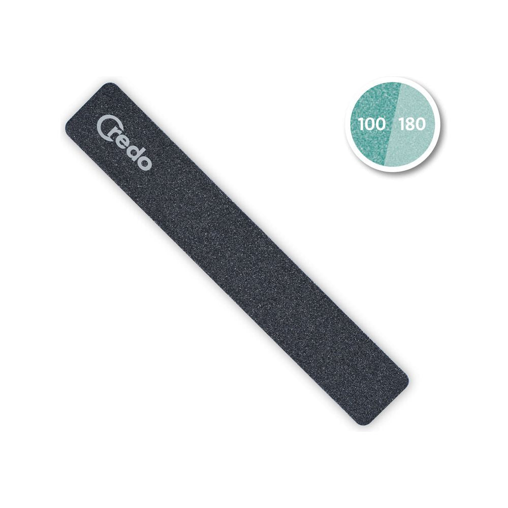 Credo Solingen Professional File 180 mm,/False Nails Black - 16 Oz