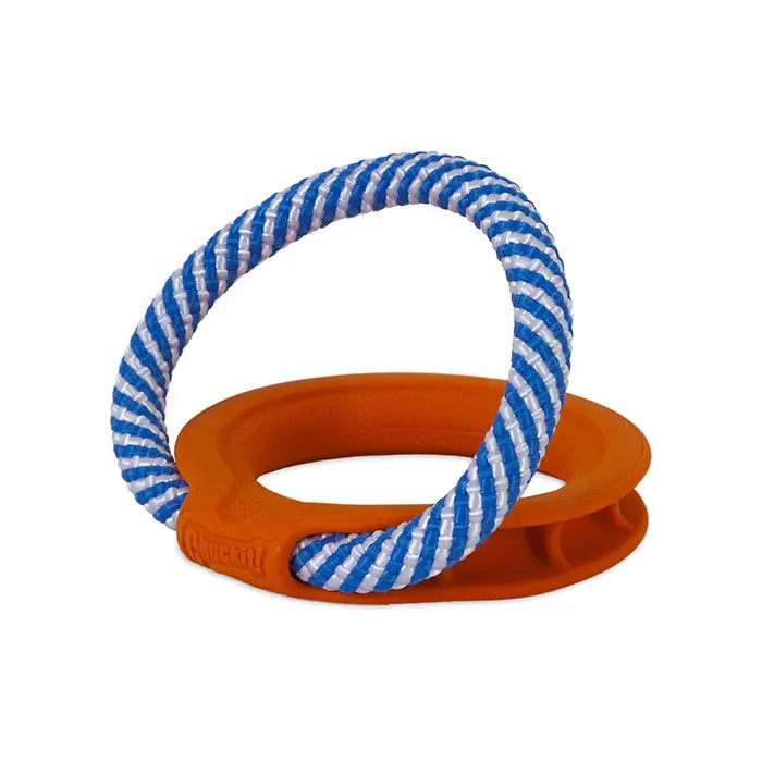 Chuckit Fetch Tug Durable Rubber Ring Dog Toy 6.4x6.4x5.7cm