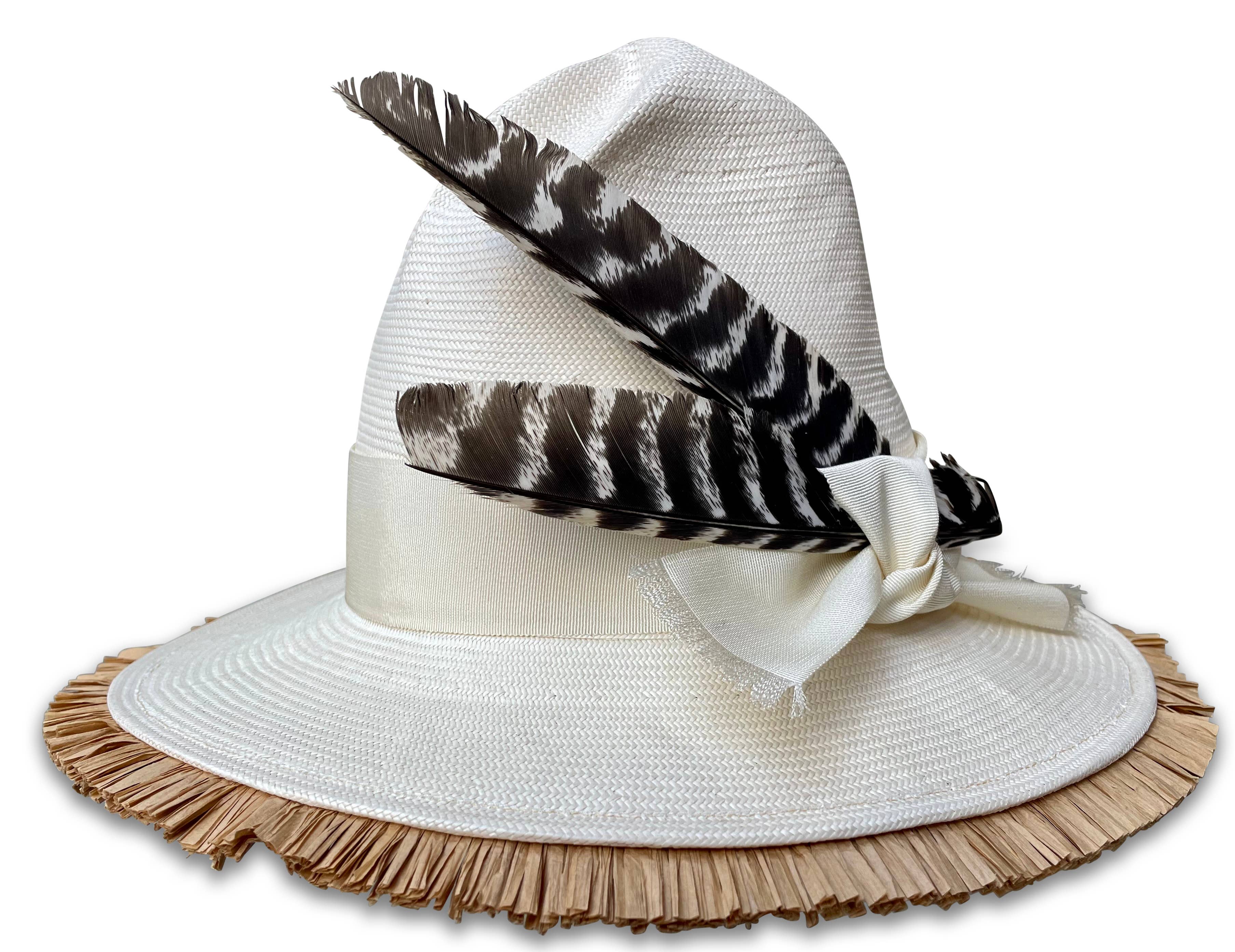 Cha Cha's House of Ill Repute - Ms. Parker - Dramatic Crown Statement Hat: Medium 22.5/23