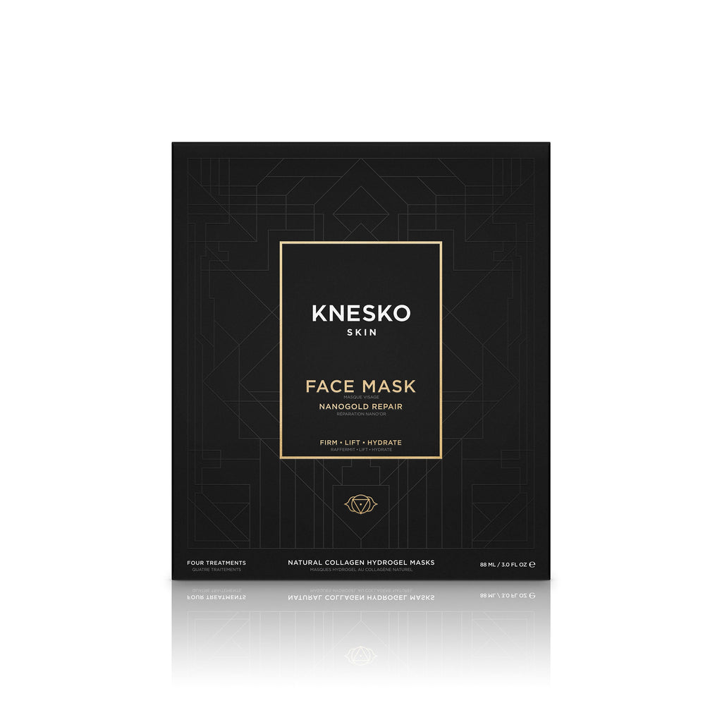 Nanogold Repair Face Mask - 4 Pack | Knesko