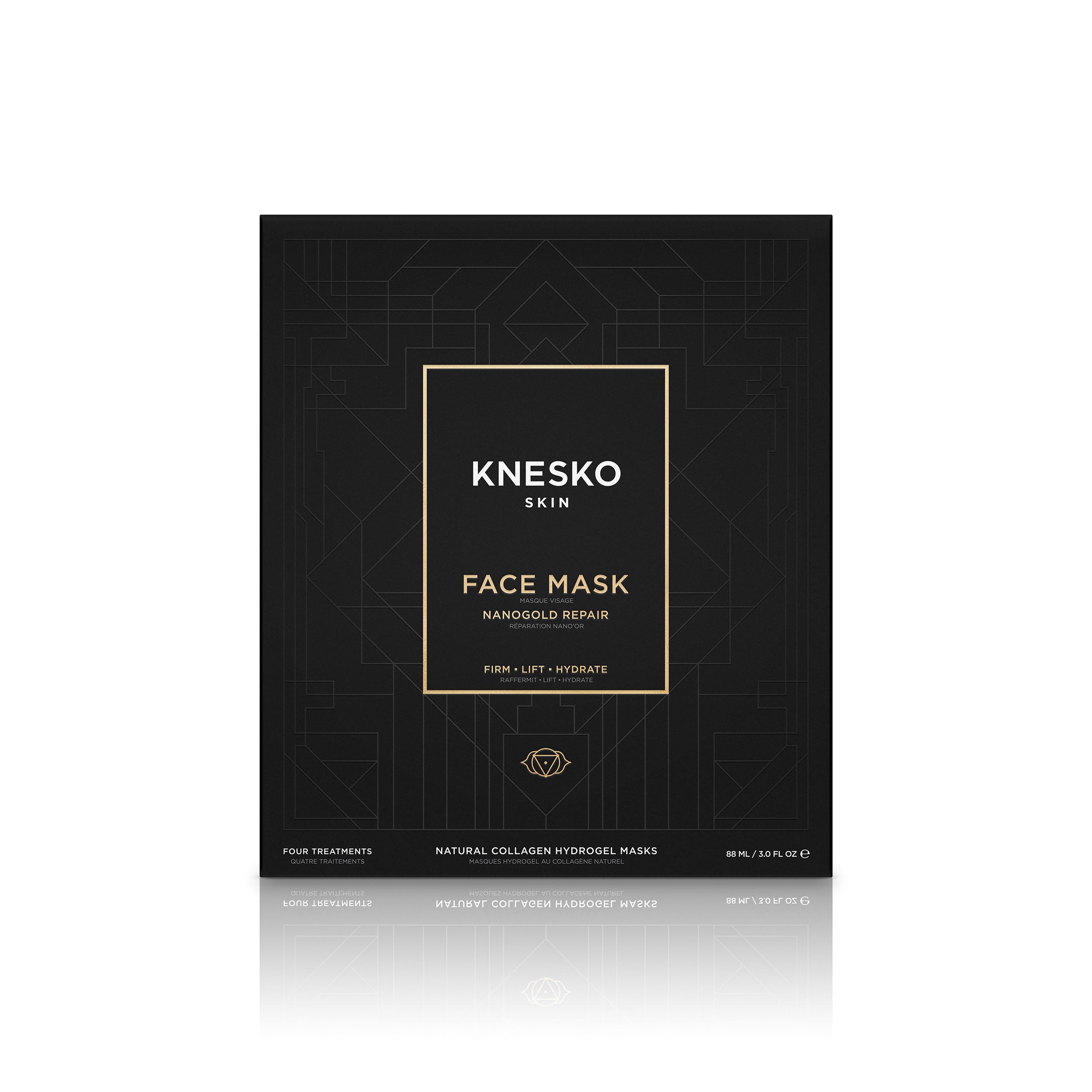 Nanogold Repair Face Mask - 4 Pack | Knesko