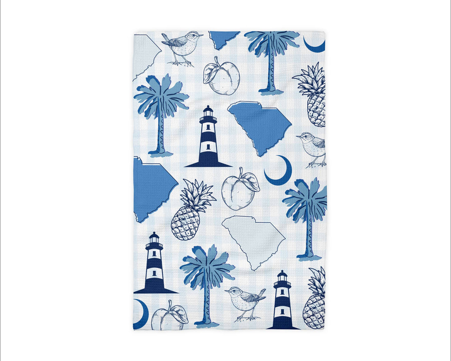 Canary Road - South Carolina Palm Low Country Kitchen Towel Waffle