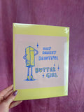“Easy Breezy Beautiful Butter Girl” Wall Photo