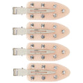 Popstar Hair Setting Clips in Crème Brûlée - Anti-Crease Hair Clips for Smooth, Polished Hair