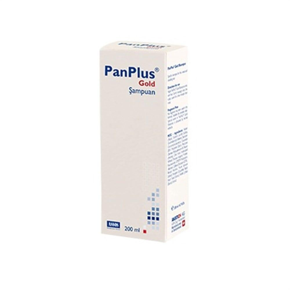 Panplus Gold Shampoo for Thin Hair - 6.76 fl oz, Daily Use, Caffeine & Vitamin B3
