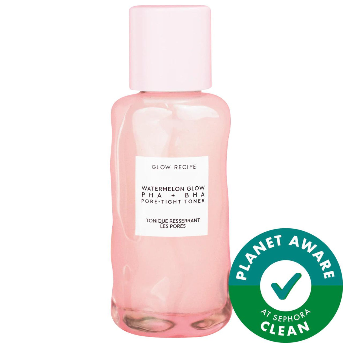 Watermelon Glow: PHA + BHA Pore-Tight Toner - Gentle Exfoliating, Hydrating Facial Toner for Pores, Vegan, Cruelty-Free