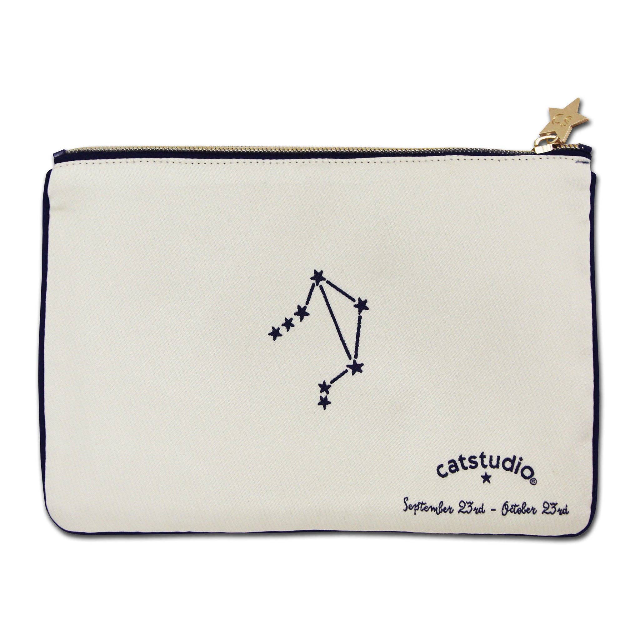catstudio - Libra Astrology Zip Pouch
