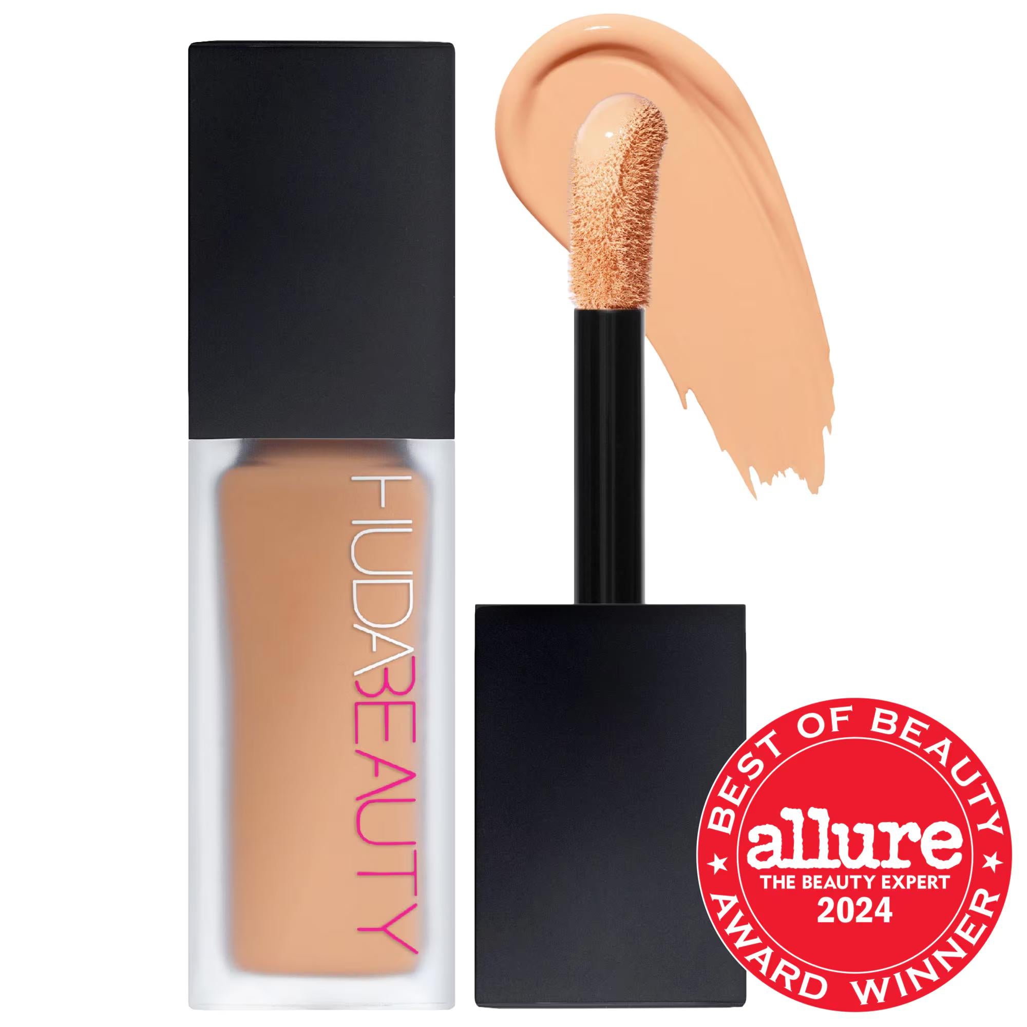 Huda Beauty #FauxFilter Waterproof Matte Concealer: Full Buildable Coverage, Long-Lasting & Fragrance-Free - Vegan & Cruelty-Free