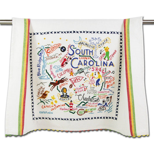 catstudio - South Carolina State Dish Towel