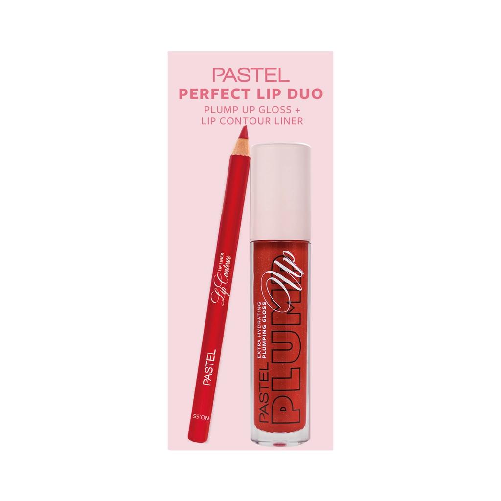 Pastel Perfect Lip Duo Plump Up Gloss 209 & Lip Contour Liner 55