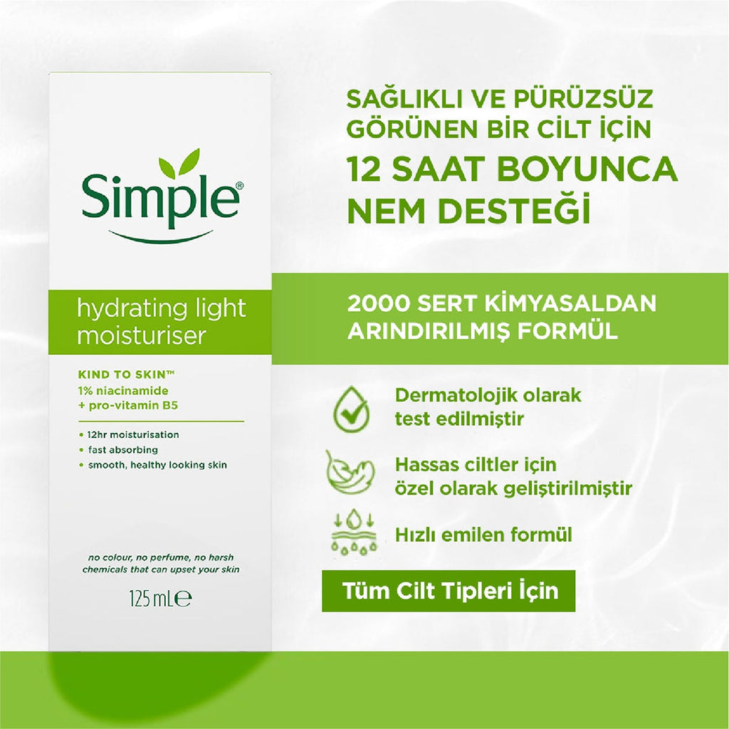 Simple Kind to Skin Hydrating Light Moisturizer 125 ml