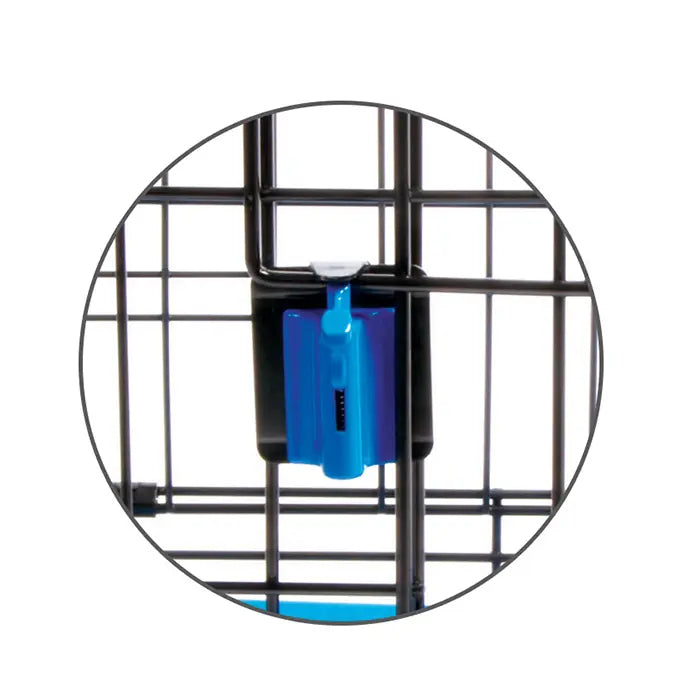 M-Pets Voyager Two-Door Large Dog Crate Blue 91x58x63cm