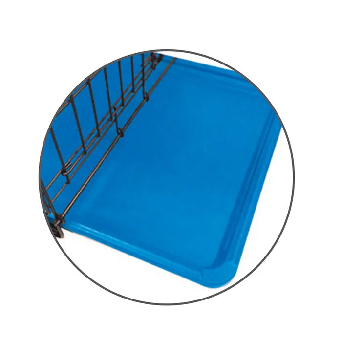 M-Pets Voyager Two-Door Large Dog Crate Blue 91x58x63cm