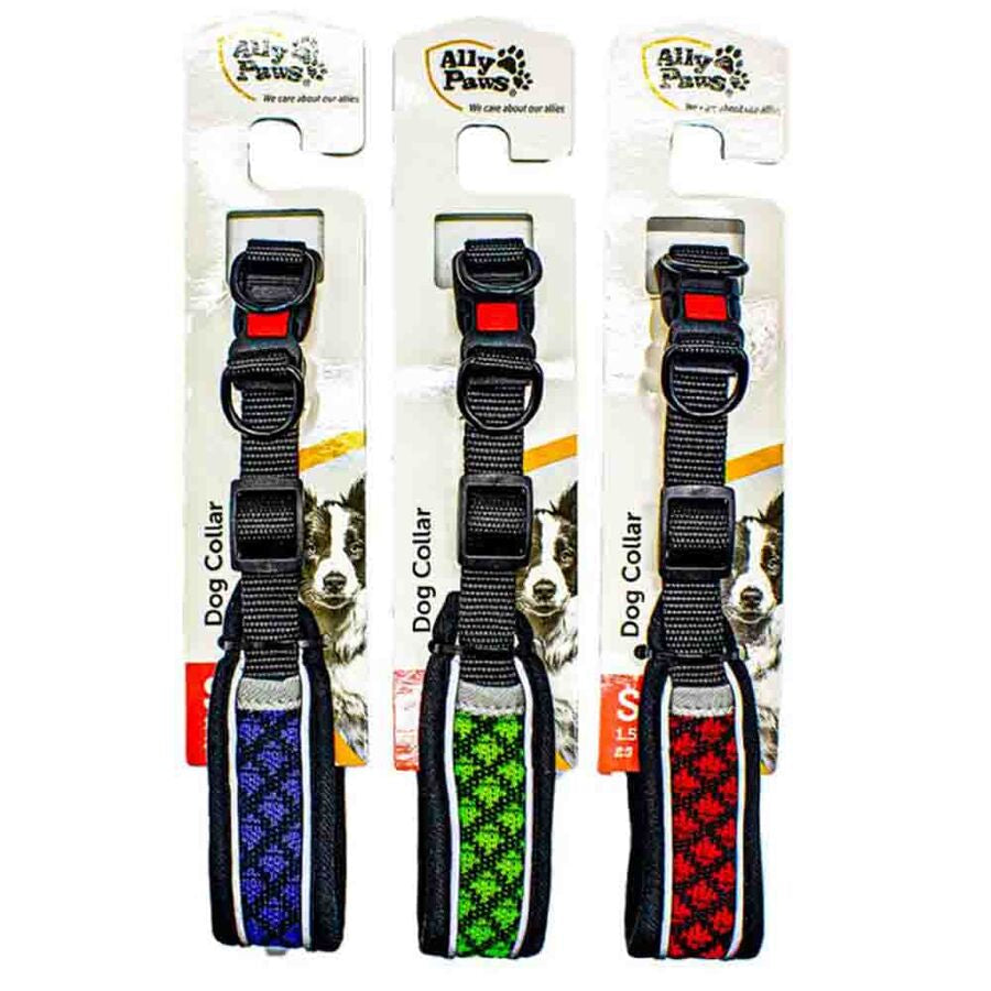 Ally Paws Dog Collar Durable Small Adjustable 1.5cm x 25-40cm