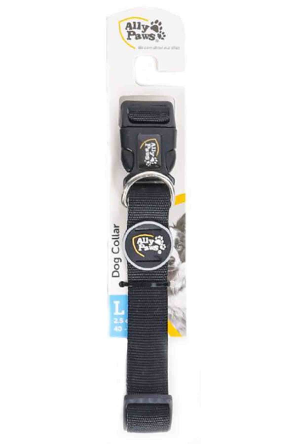Ally Paws Dog Collar Durable Adjustable Neck Strap Large 40-60cm
