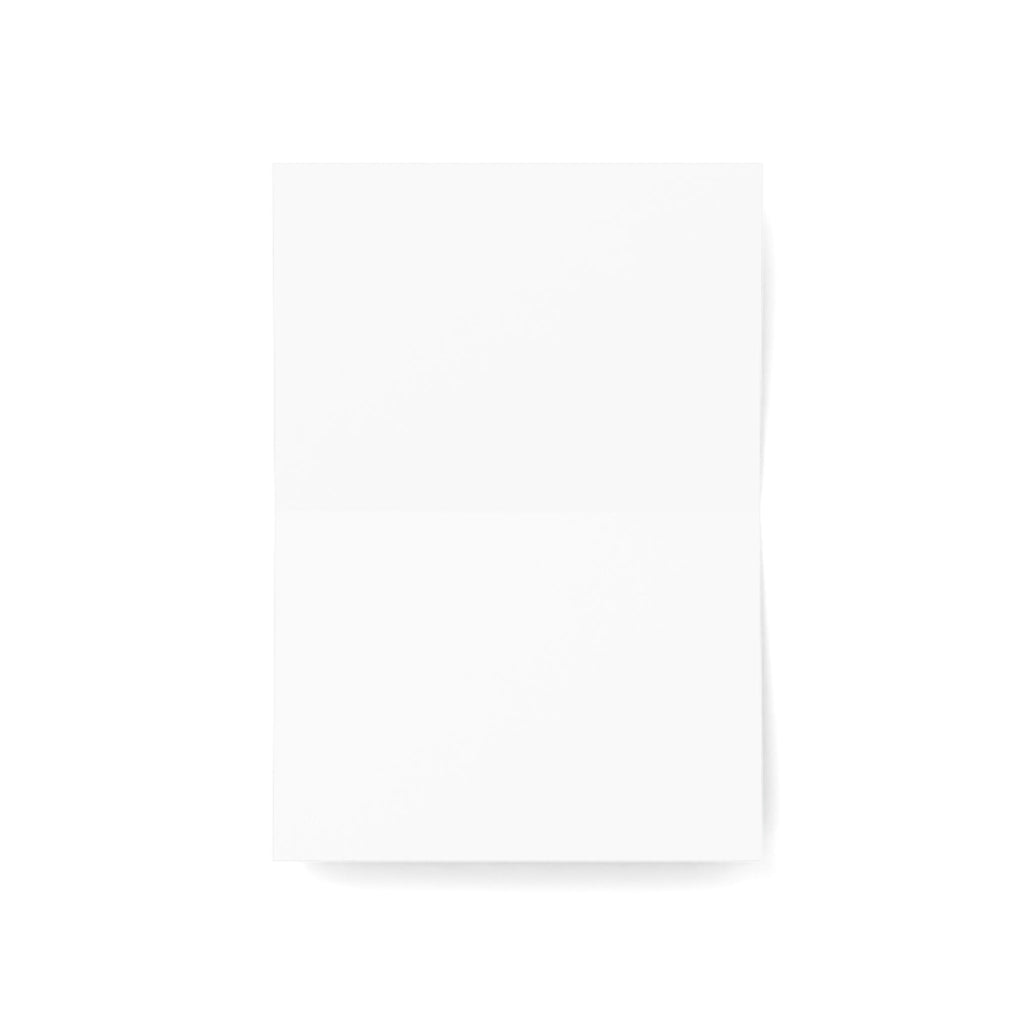 Bespattered Facade Neon Puddle Greeting Cards | Sets of 1, 10, 30, or 50