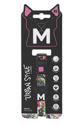 M-Pets Urbanstyle Graffiti Dog Collar Adjustable XS
