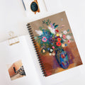 Art History Collection: Bouquet of Flowers Spiral Notebook - Lined Pages