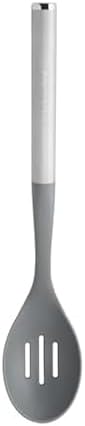 KitchenAid Slotted Spoon with Stainless Steel Handle, Nonstick Safe, Durable