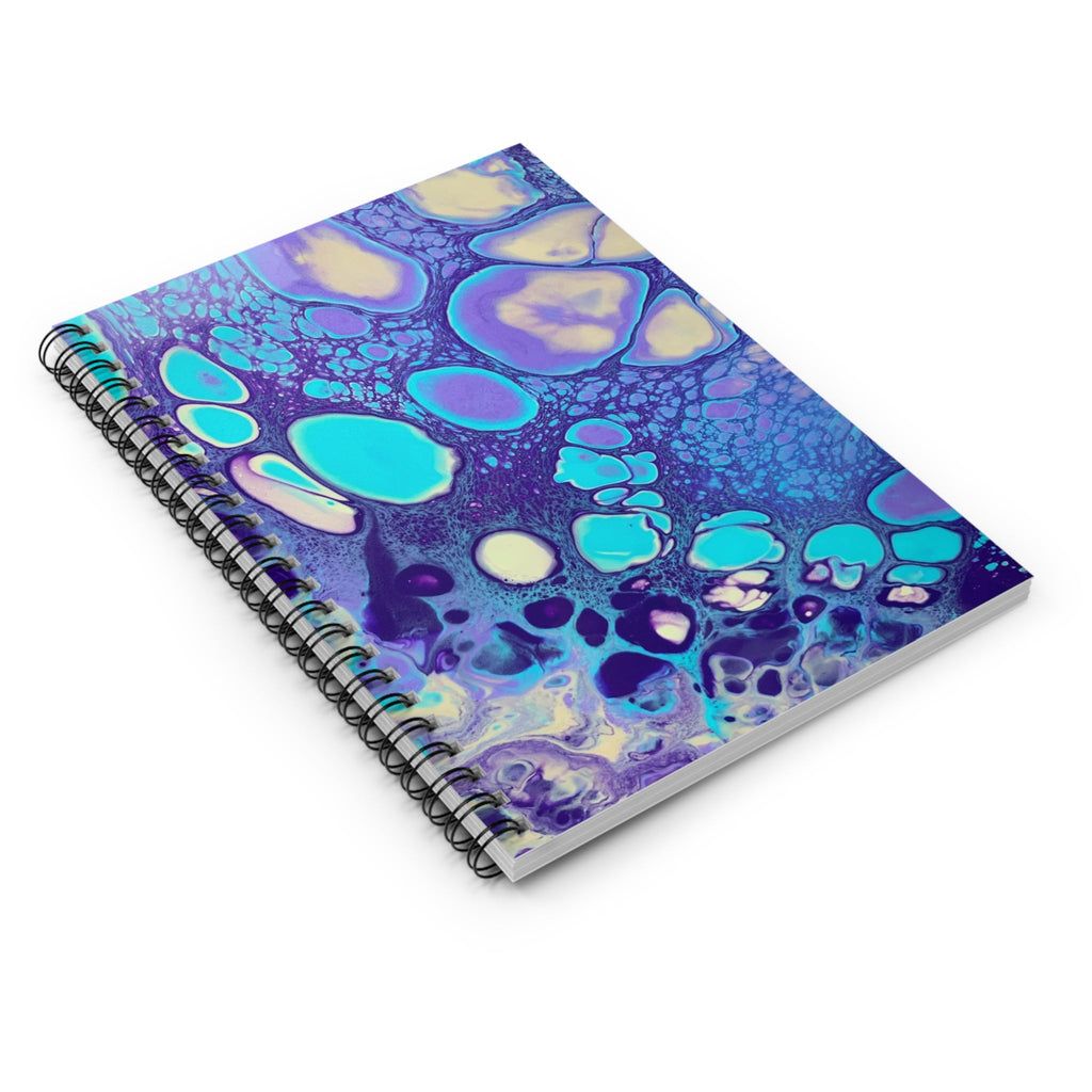 Bespattered Facade Persephone Spiral Notebook - Lined Pages