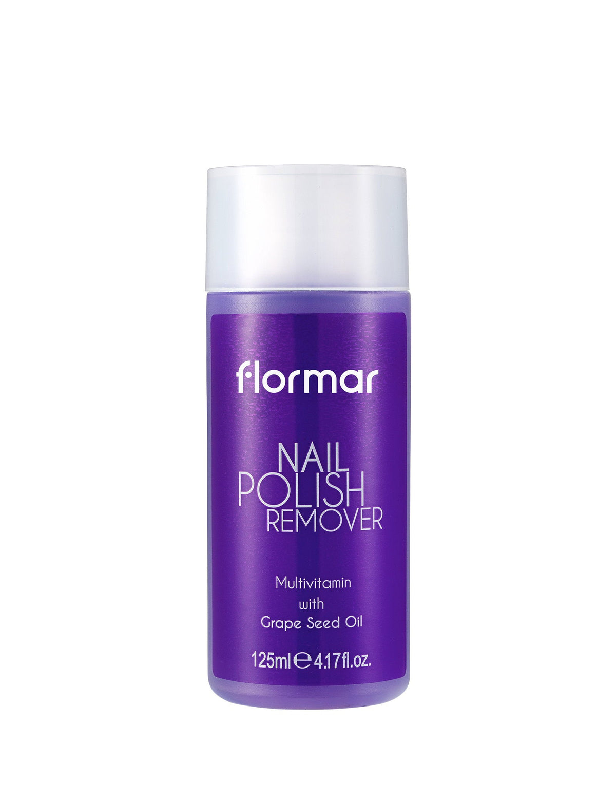 Flormar Grape Seed Oil Nail Polish Remover Strong Effect 125ml