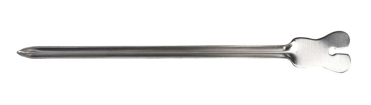 Kruuse Veterinary Grooved Director Stainless Steel Probe 14.5 cm