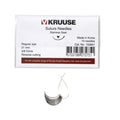Kruuse Suture Needle Regular 3/8 Reverse Cutting 21mm 10 Count