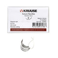 Kruuse Regular 3/8 Circle Reverse Cutting Suture Needles 25mm 10pk