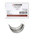 Kruuse Regular 3/8 Reverse Cutting Suture Needles 61mm 10-Pack