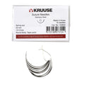 Kruuse Spring Suture Needles 1/2 Circle Round Body 53mm 10 Count