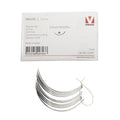 Kruuse Regular 3/8 Cutting Suture Needles 65mm 10 Count