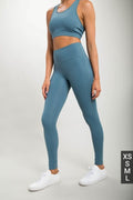 PETITE Essential Performance High-Waist Leggings - Forest
