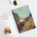 The Art History Collection: Landscape with Garden House Spiral Notebook - Lined Pages