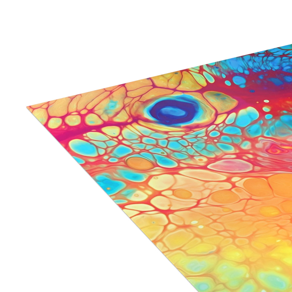 Bespattered Facade Rainbow Galaxy Postcards (no envelopes) | Sets of 10, 30, or 50