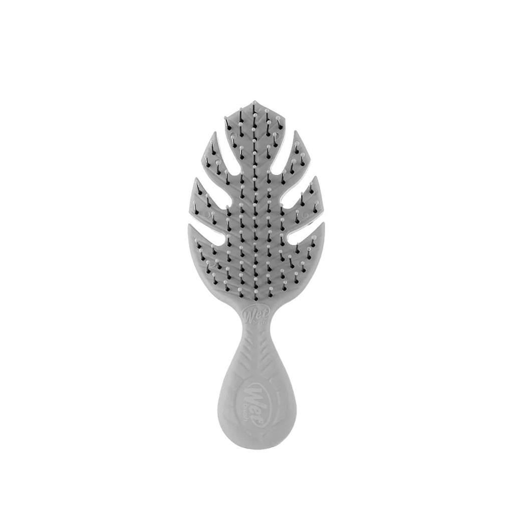 Wet Brush Go Green Mini Detangler Detangling Hair Brush Gray