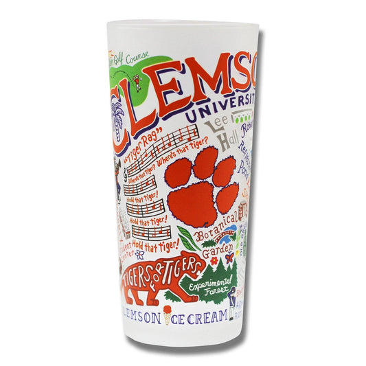 catstudio - Clemson University Collegiate Drinking Glass