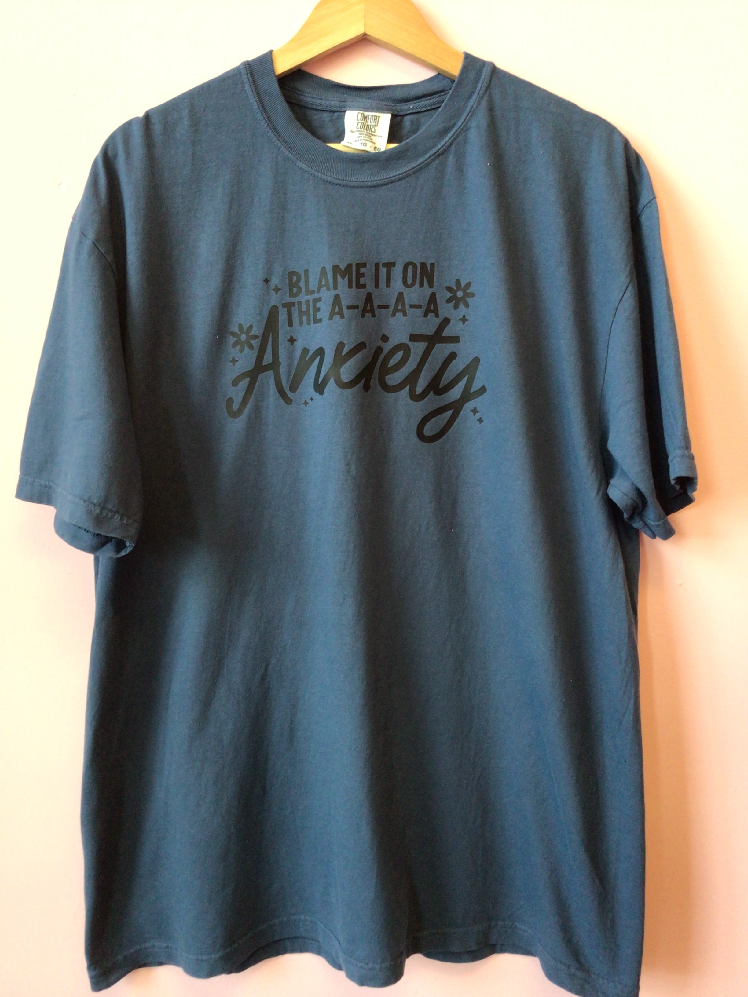 “Blame It On The A-A-A-Anxiety” Shirt and Crewneck