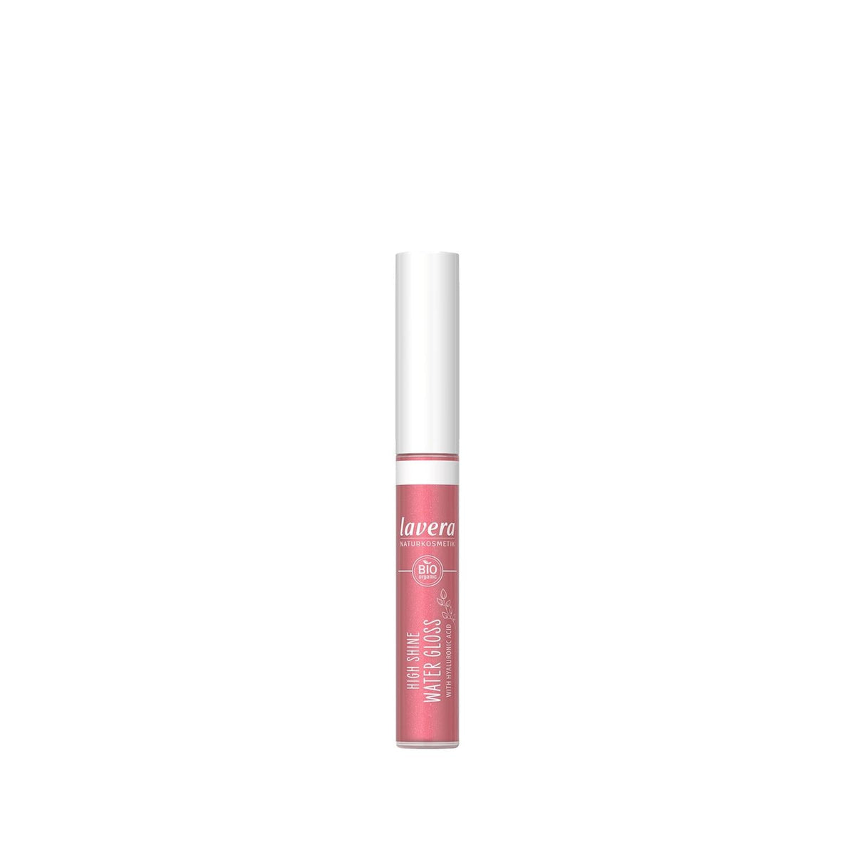 Lavera High Shine Water Lip Gloss - Pink Lagoon 04 |  Glamorous Shine, Lightweight Feel, Affordable Beauty