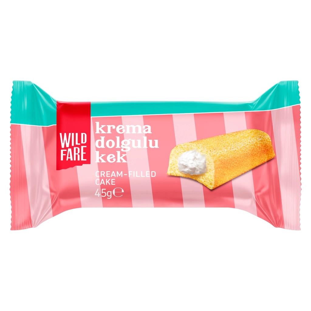 Wildfare Cream Filled Snack Cake for Sweet Cravings 45g