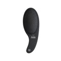 Olivia Garden Expert Care Curve Nylon Bristles Matt Black Hair Brush - Detangle & Style with Ease
